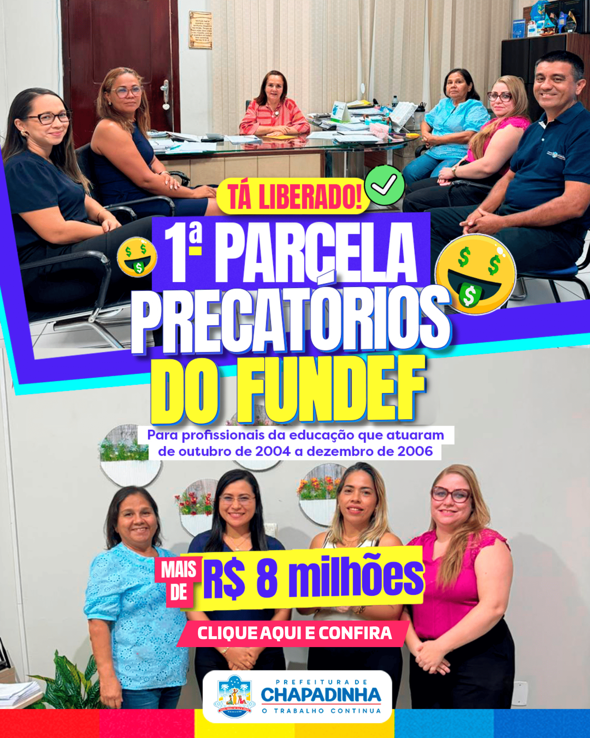 Recursos do FUNDEF: Chapadinha inicia etapa de execução dos precatórios